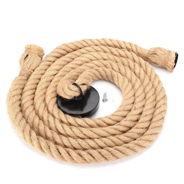 Hemp Rope Pendant Light
