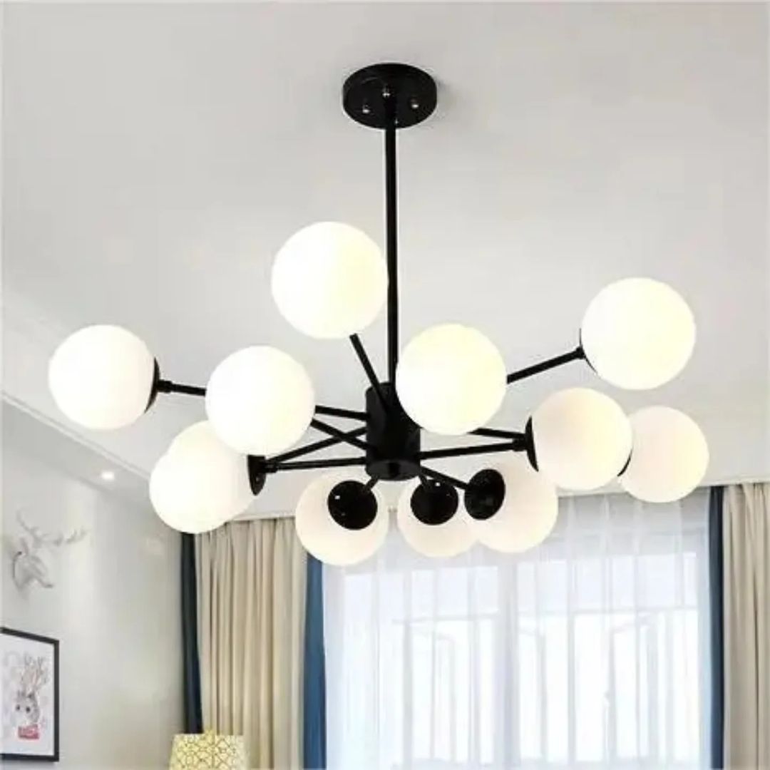 The Orbital Glow Chandelier