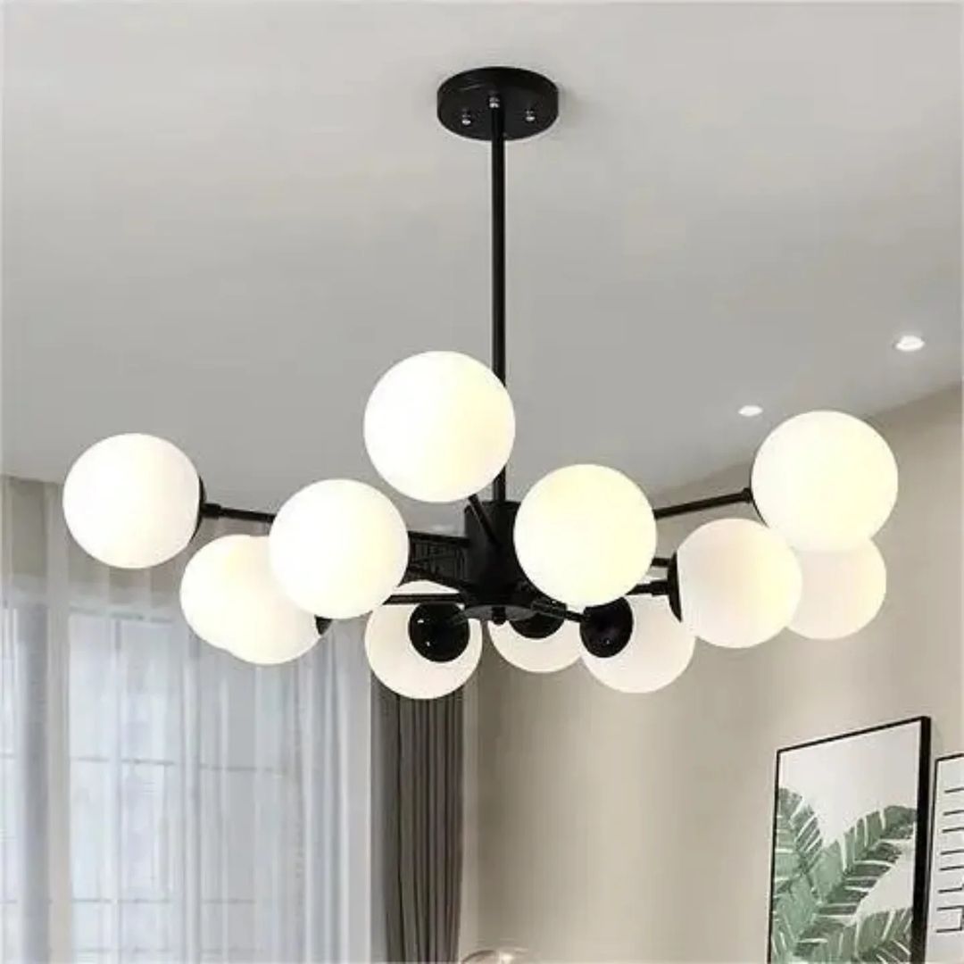 The Orbital Glow Chandelier
